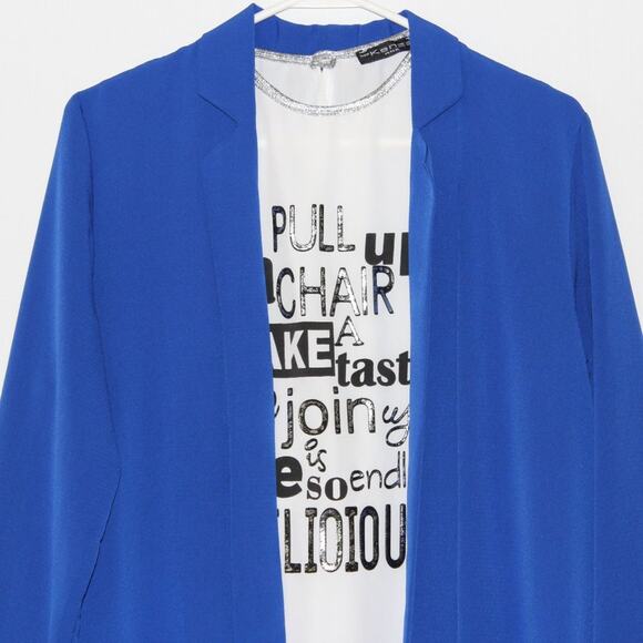 Two Piece Cardigan and Tunic Set Size Large - Picture 2 of 7